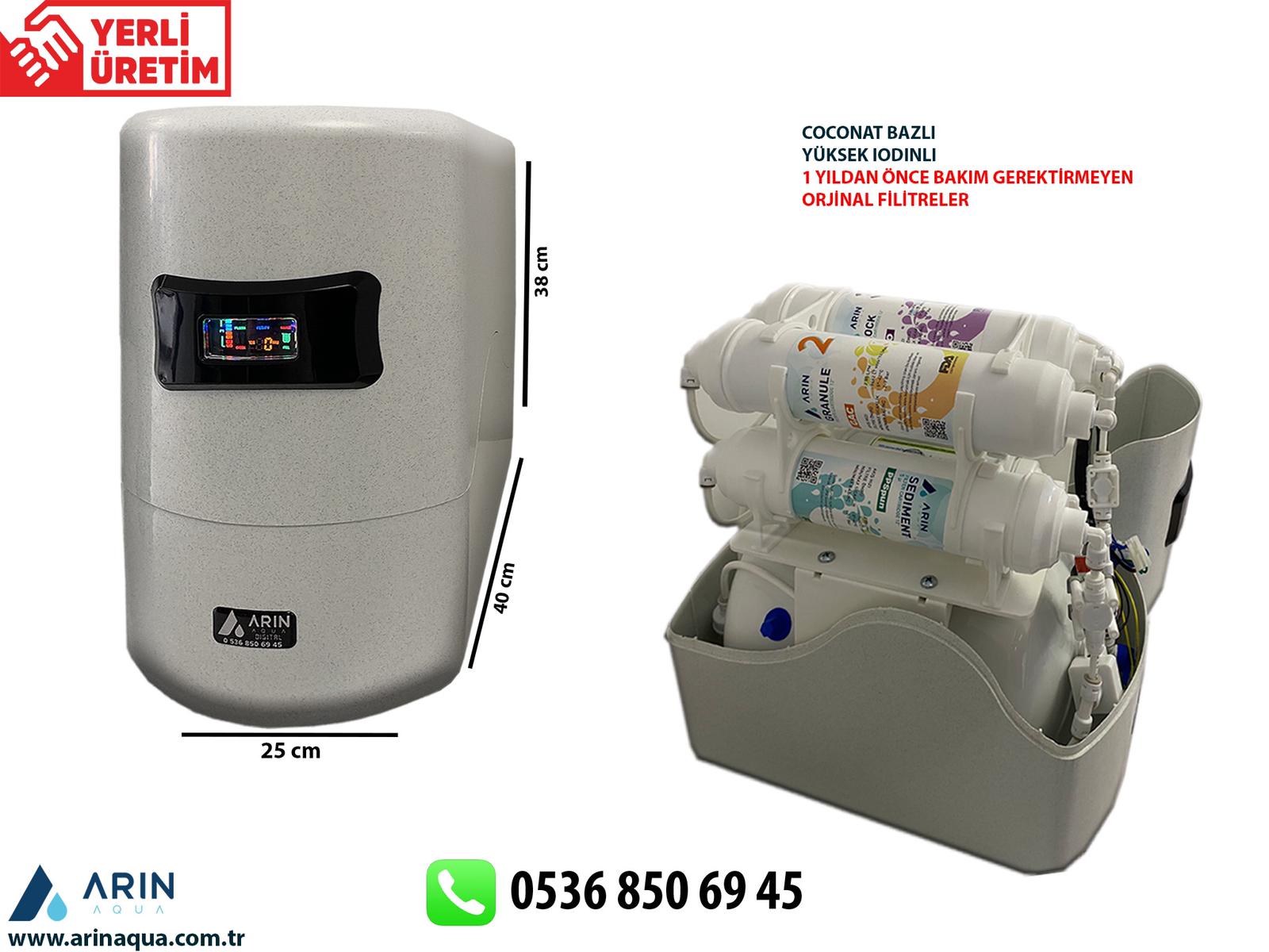 Arın Aqua <br> Dijital Su Arıtma Cihazı